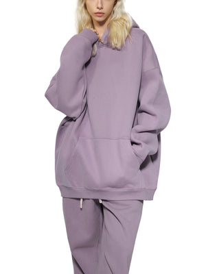 Unisex Oversized Fleece Hoodie – Heavyweight Pullover Streetwear Hoodie