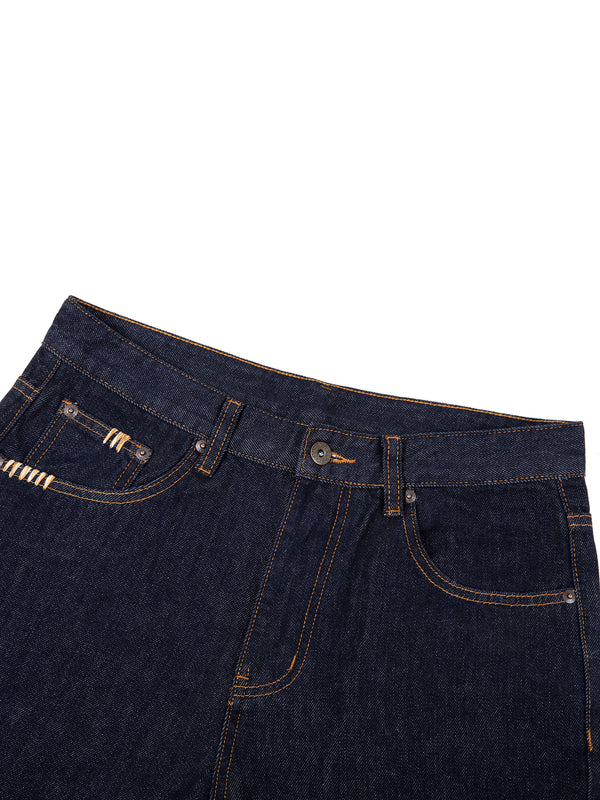 Heavyweight Straight Leg Denim Jeans