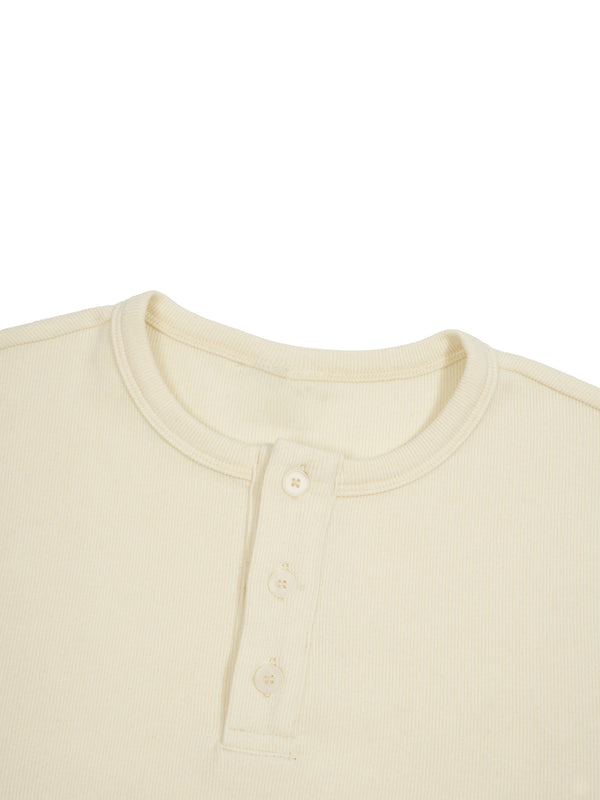 Long Sleeve Henley T-Shirt