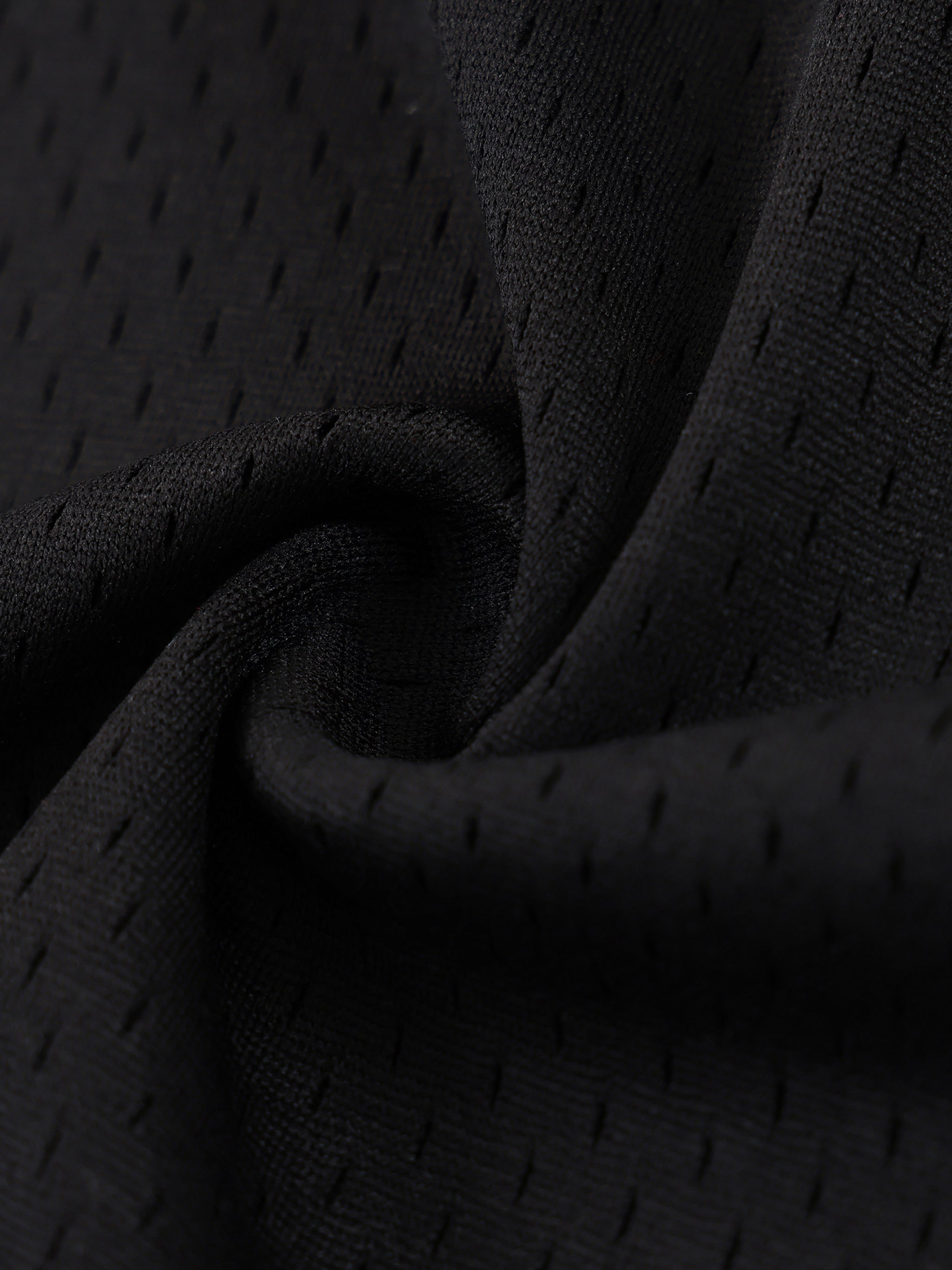 Oversized Mesh V-Neck Soccer Jersey