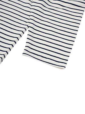 Kids' Striped Long Sleeve T-Shirt – Soft Cotton Everyday Crew Neck Tee