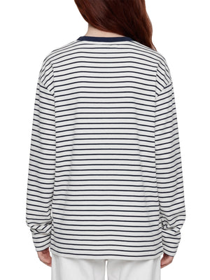 Kids' Striped Long Sleeve T-Shirt – Soft Cotton Everyday Crew Neck Tee