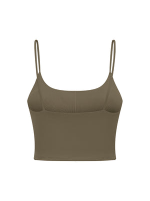Women's Spaghetti Strap Yoga Sports Bra – Low Impact Activewear Bra