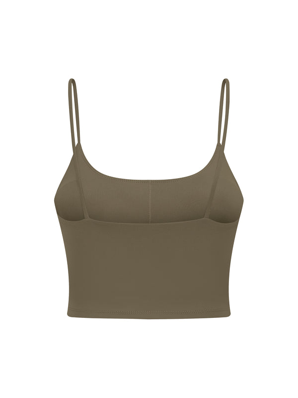 Women's Spaghetti Strap Yoga Sports Bra – Low Impact Activewear Bra