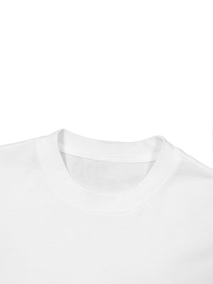 Unisex Boxy Raw Edge T-Shirt – Oversized Heavyweight Vintage Streetwear Tee