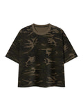 Unisex Camo Boxy T-Shirt – Oversized Camouflage Streetwear Tee