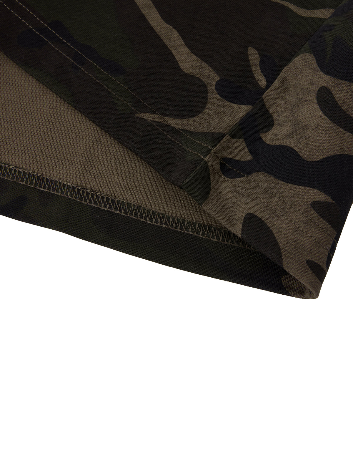 Unisex Camo Boxy T-Shirt – Oversized Camouflage Streetwear Tee