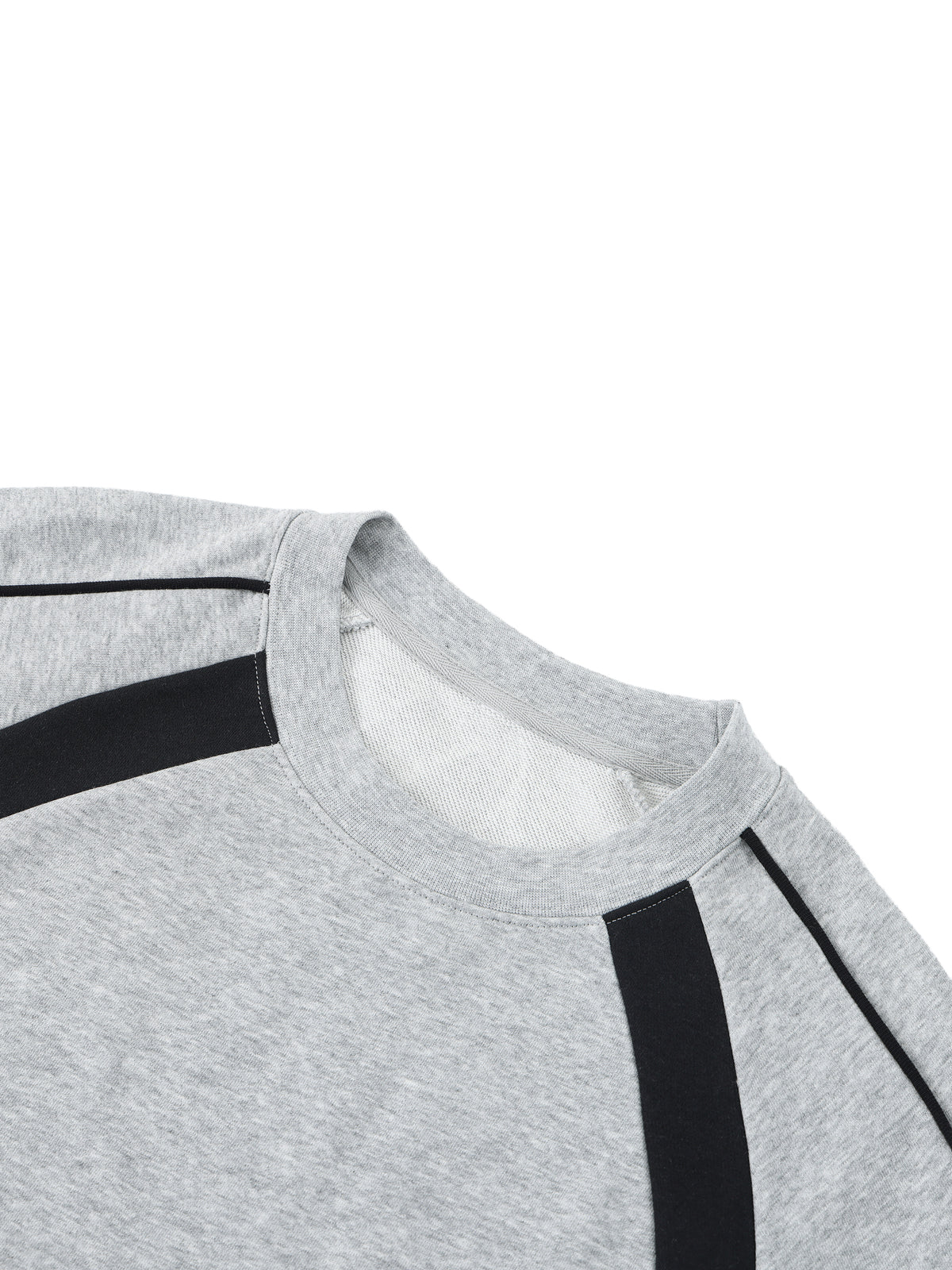Unisex Color Block Crewneck Sweatshirt – Oversized Premium Streetwear Pullover