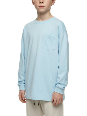 Kids' Long Sleeve T-Shirt – Soft Cotton Everyday Crew Neck Tee