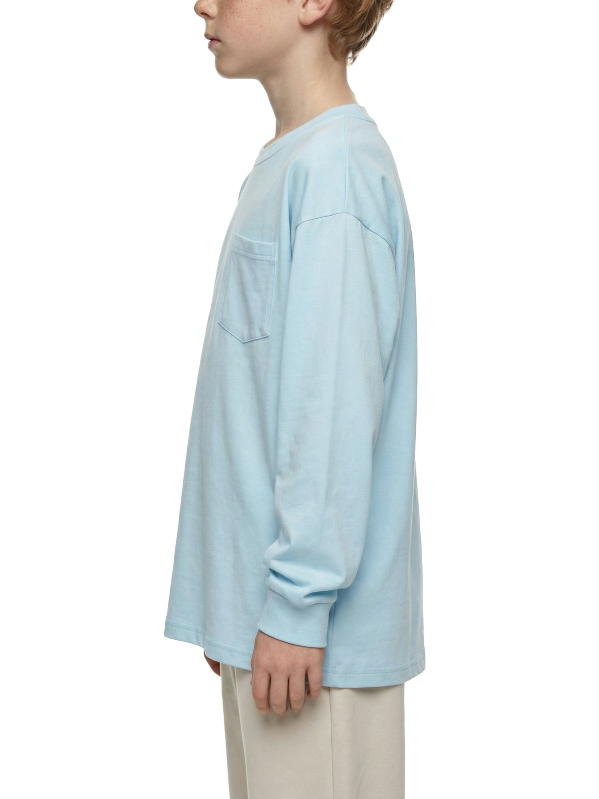 Kids' Long Sleeve T-Shirt – Soft Cotton Everyday Crew Neck Tee