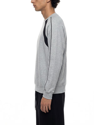 Unisex Color Block Crewneck Sweatshirt – Oversized Premium Streetwear Pullover