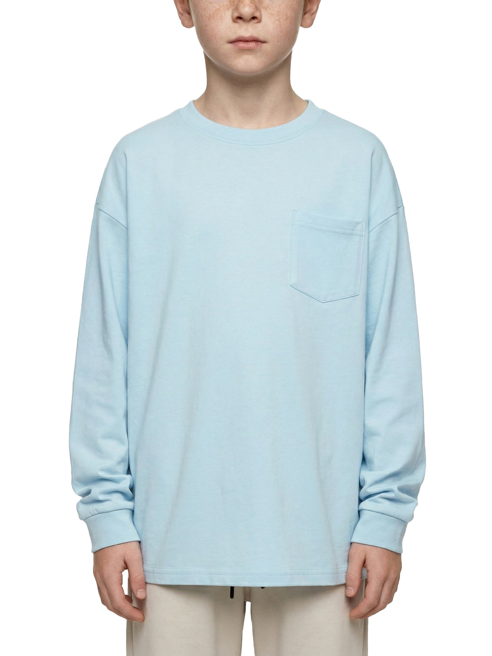 Kids' Long Sleeve T-Shirt – Soft Cotton Everyday Crew Neck Tee
