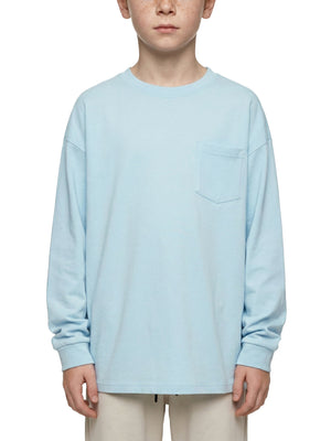 Kids' Long Sleeve T-Shirt – Soft Cotton Everyday Crew Neck Tee
