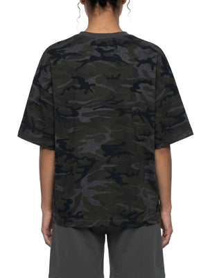 Unisex Camo Boxy T-Shirt – Oversized Camouflage Streetwear Tee