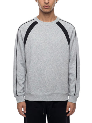 Unisex Color Block Crewneck Sweatshirt – Oversized Premium Streetwear Pullover