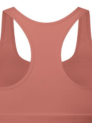 Women's Cropped Sports Bra – Medium Support Activewear Crop Top