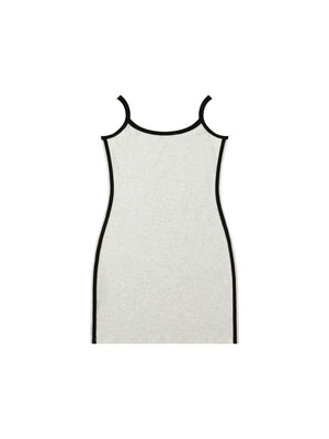 Women's Color Block Mini Dress – Slim Fit Casual Summer Dress