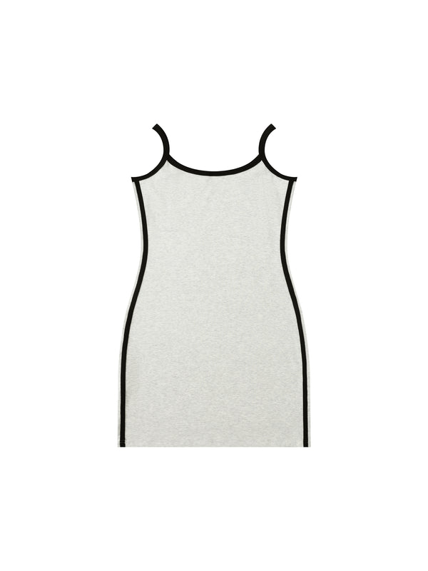 Women's Color Block Mini Dress – Slim Fit Casual Summer Dress