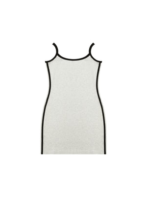 Women's Color Block Mini Dress – Slim Fit Casual Summer Dress