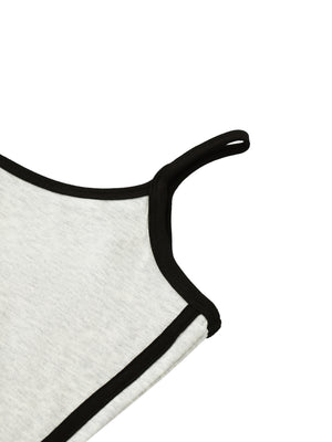 Women's Color Block Mini Dress – Slim Fit Casual Summer Dress