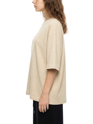 Unisex Mineral Wash Waffle Boxy T-Shirt – Oversized Textured Streetwear Tee