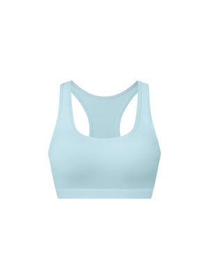 Women's Cropped Sports Bra – Medium Support Activewear Crop Top