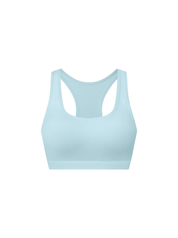 Women's Cropped Sports Bra – Medium Support Activewear Crop Top