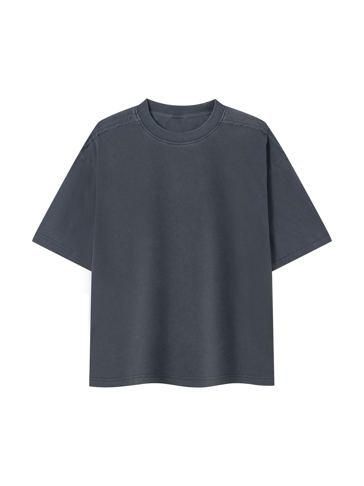 Unisex Vintage Wash Boxy T-Shirt – Oversized Premium Cotton Streetwear Tee