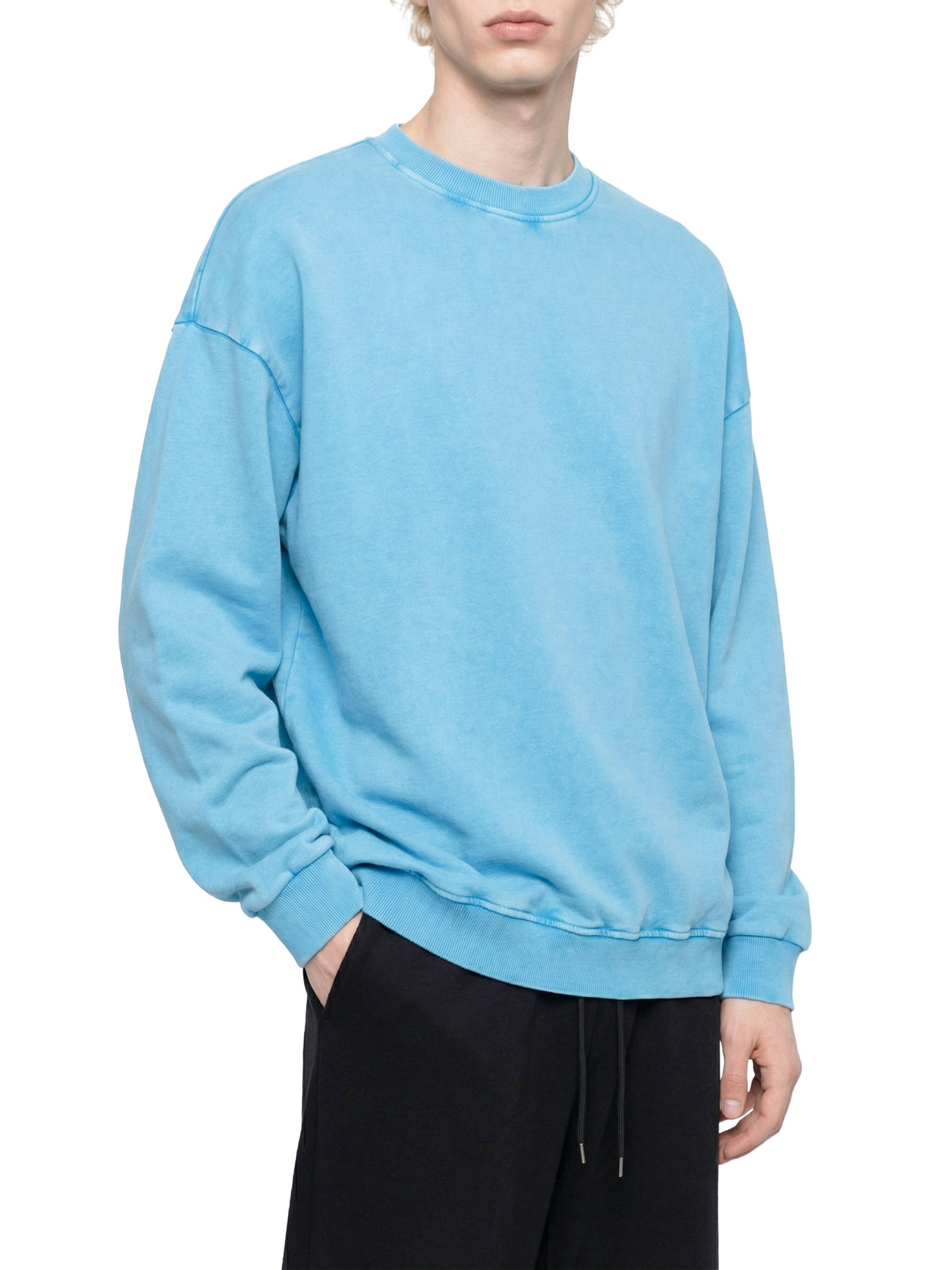 Snow Washed Oversized Sweatshirt – Premium Unisex Heavyweight Streetwear Pullover
