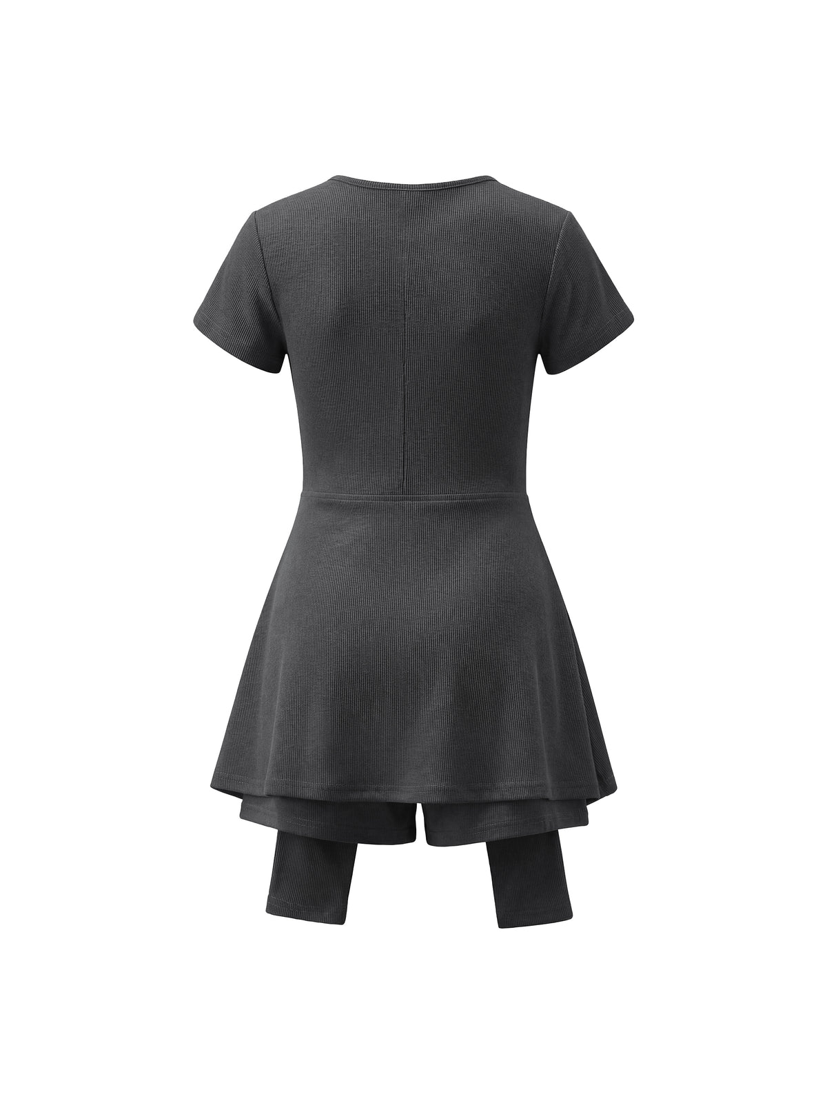 Women's Dual-Function Cape Tie-Waist Romper – Slim Fit Casual One-Piece Outfit