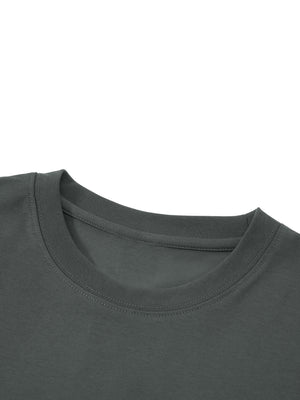 Unisex Quick-Dry Boxy Performance T-Shirt – Oversized Streetwear Tee