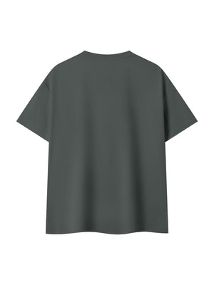 Unisex Quick-Dry Boxy Performance T-Shirt – Oversized Streetwear Tee