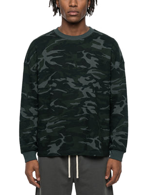 Unisex Waffle Boxy Long Sleeve T-Shirt – Oversized Textured Streetwear Tee
