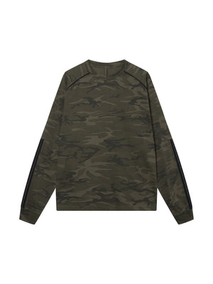 Unisex Camo Loose Long Sleeve T-Shirt – Oversized Streetwear Tee