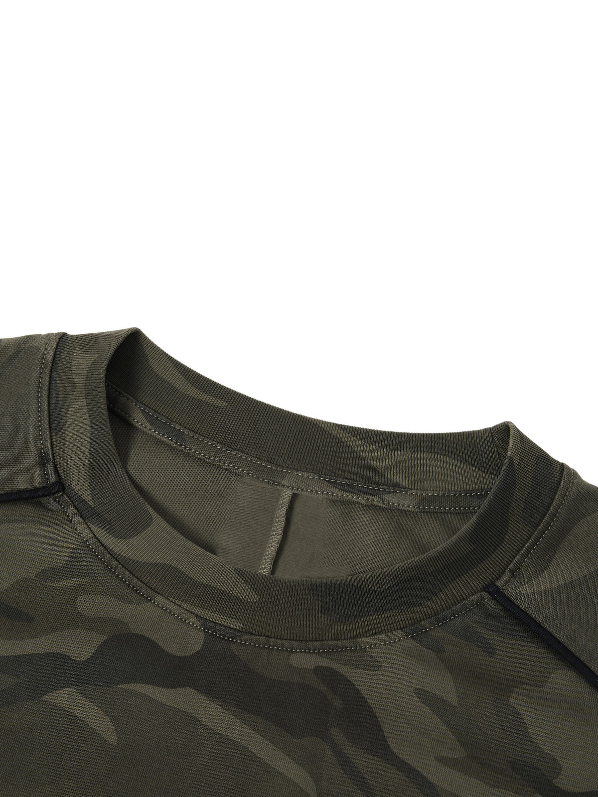 Unisex Camo Loose Long Sleeve T-Shirt – Oversized Streetwear Tee