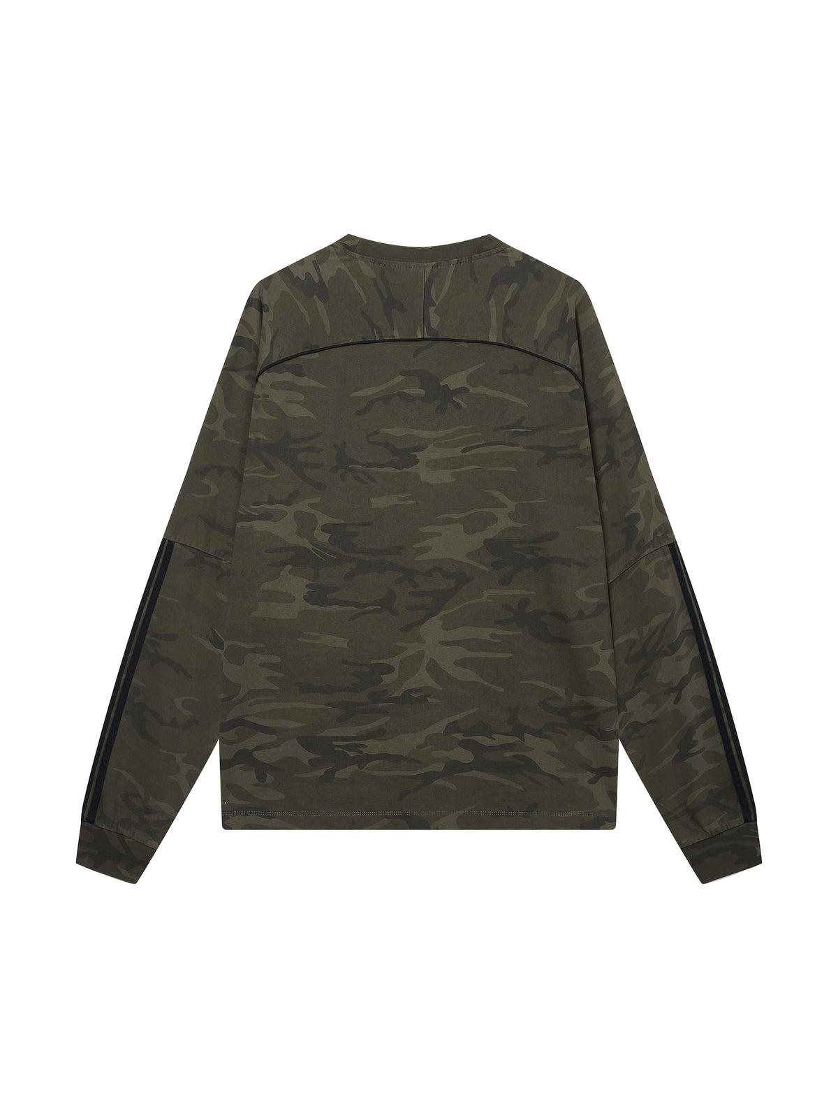 Unisex Camo Loose Long Sleeve T-Shirt – Oversized Streetwear Tee