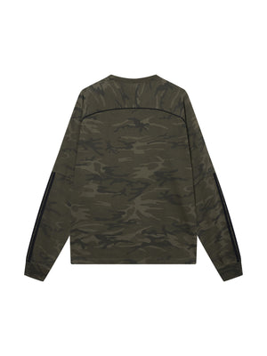 Unisex Camo Loose Long Sleeve T-Shirt – Oversized Streetwear Tee