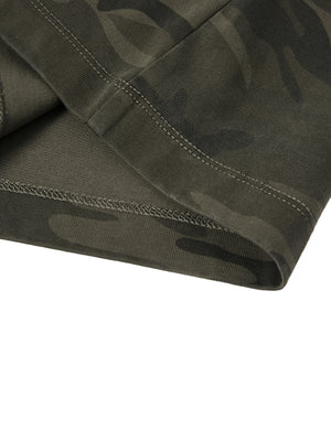 Unisex Camo Loose Long Sleeve T-Shirt – Oversized Streetwear Tee