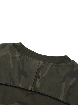 Unisex Camo Loose Long Sleeve T-Shirt – Oversized Streetwear Tee