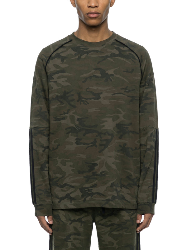 Unisex Camo Loose Long Sleeve T-Shirt – Oversized Streetwear Tee