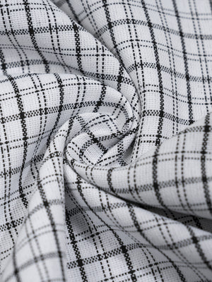 Unisex Distressed Plaid Boxy Shirt – Oversized Vintage Streetwear Flannel