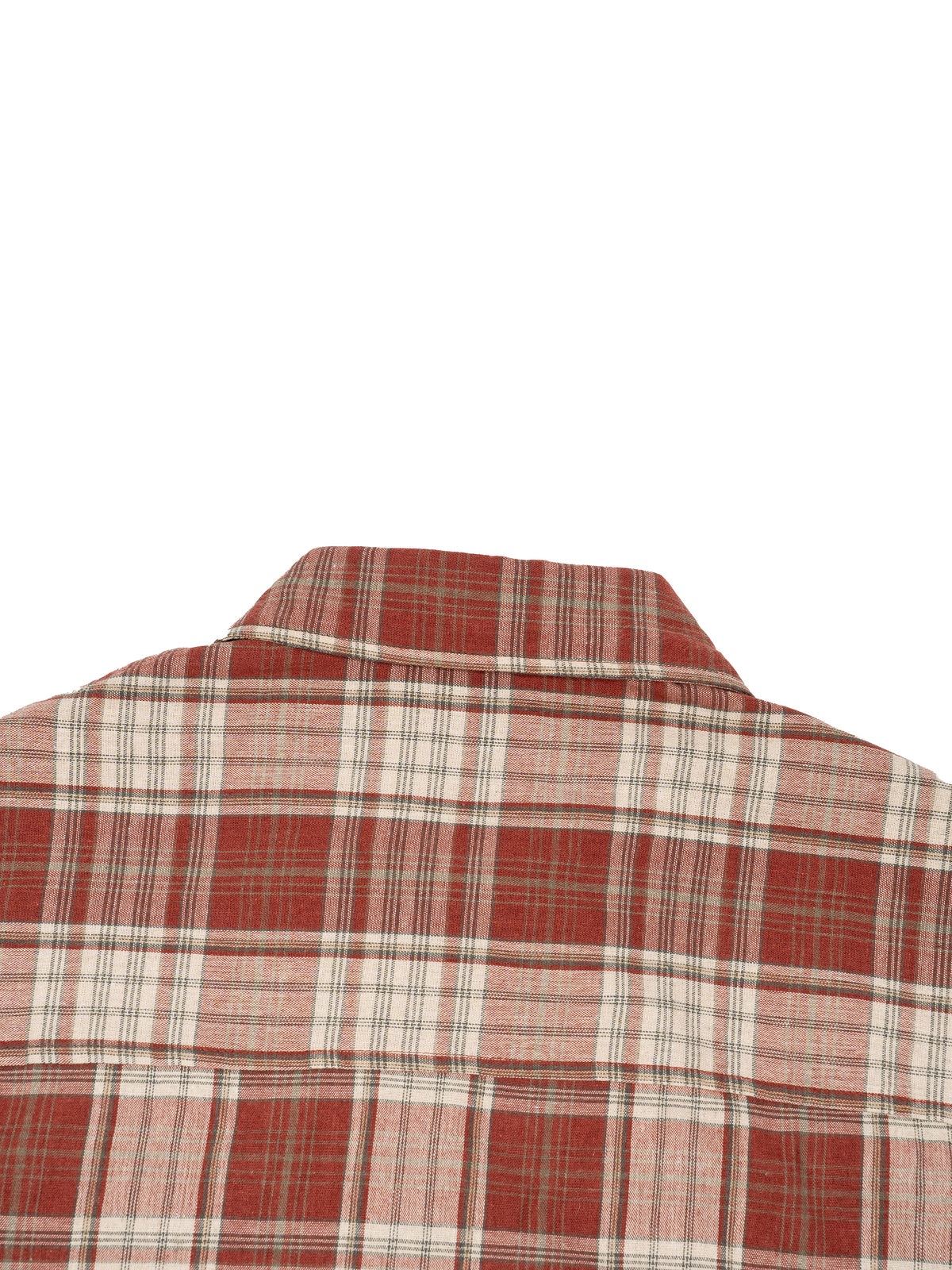 Unisex Plaid Boxy Short Sleeve Shirt – Oversized Casual Button-Up Shirt