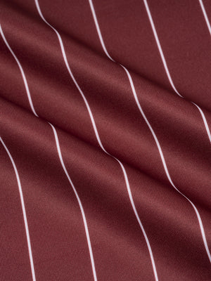 Unisex Pinstripe Collared Soccer Jersey – Oversized Retro Soccer Shirt