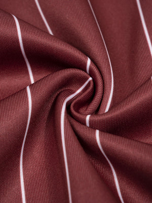 Unisex Pinstripe Collared Soccer Jersey – Oversized Retro Soccer Shirt