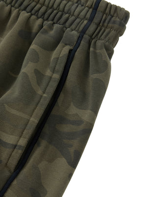Unisex Camo Wide Leg Sweatpants – Oversized Streetwear Lounge Pants