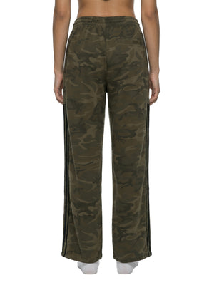 Unisex Camo Wide Leg Sweatpants – Oversized Streetwear Lounge Pants