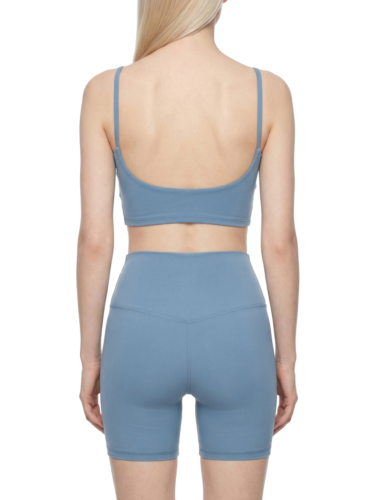 Women's Solid Color Sports Bra – Medium Support Activewear Bra
