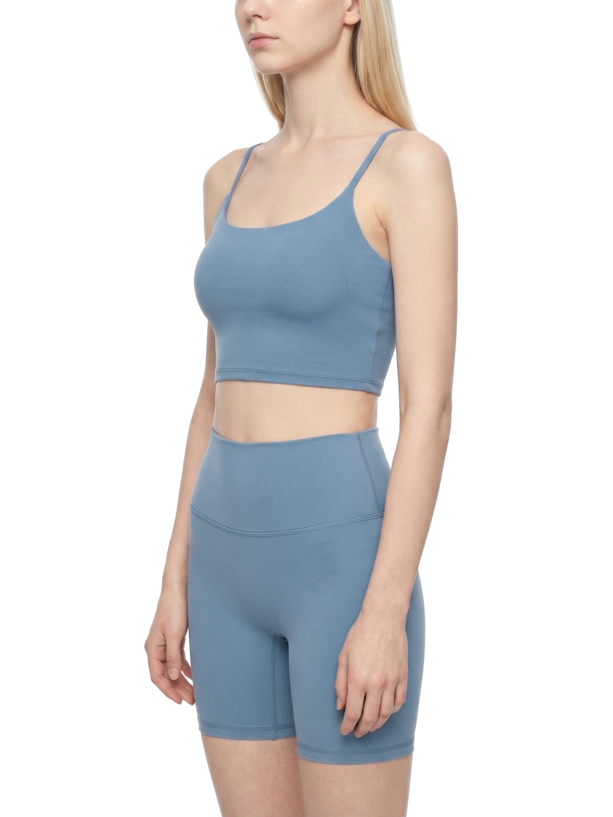 Women's Solid Color Sports Bra – Medium Support Activewear Bra
