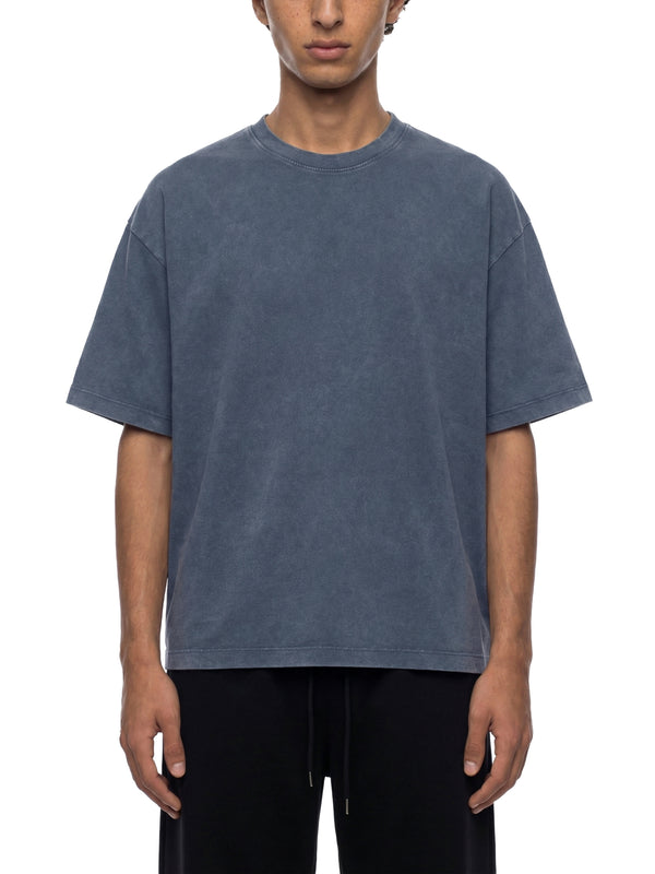 Unisex Vintage Wash Boxy T-Shirt – Oversized Heavyweight Faded Streetwear Tee