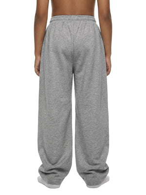 Kids' Loose Wide Leg Sweatpants – Soft Everyday Fleece Lounge Pants